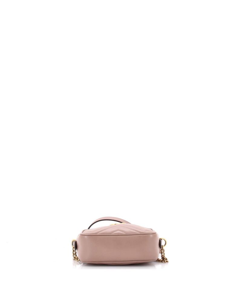 Mini GG Marmont Shoulder Bag Matelasse Leather