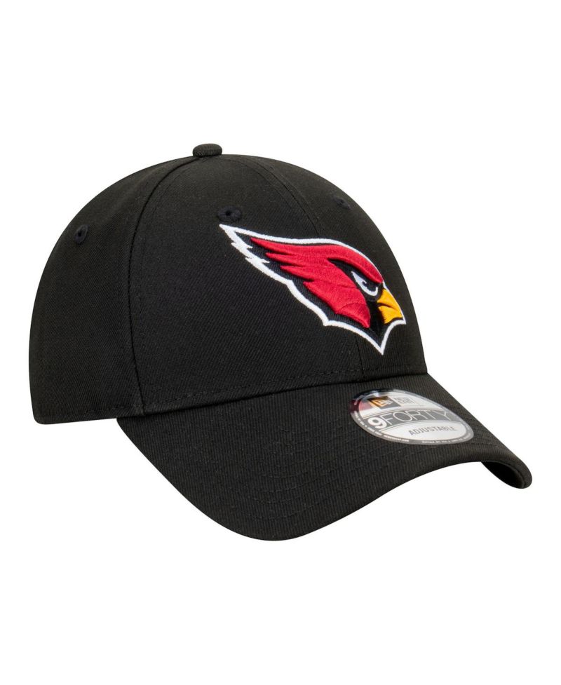Men's Black Arizona Cardinals Core Team 9FORTY Adjustable Hat