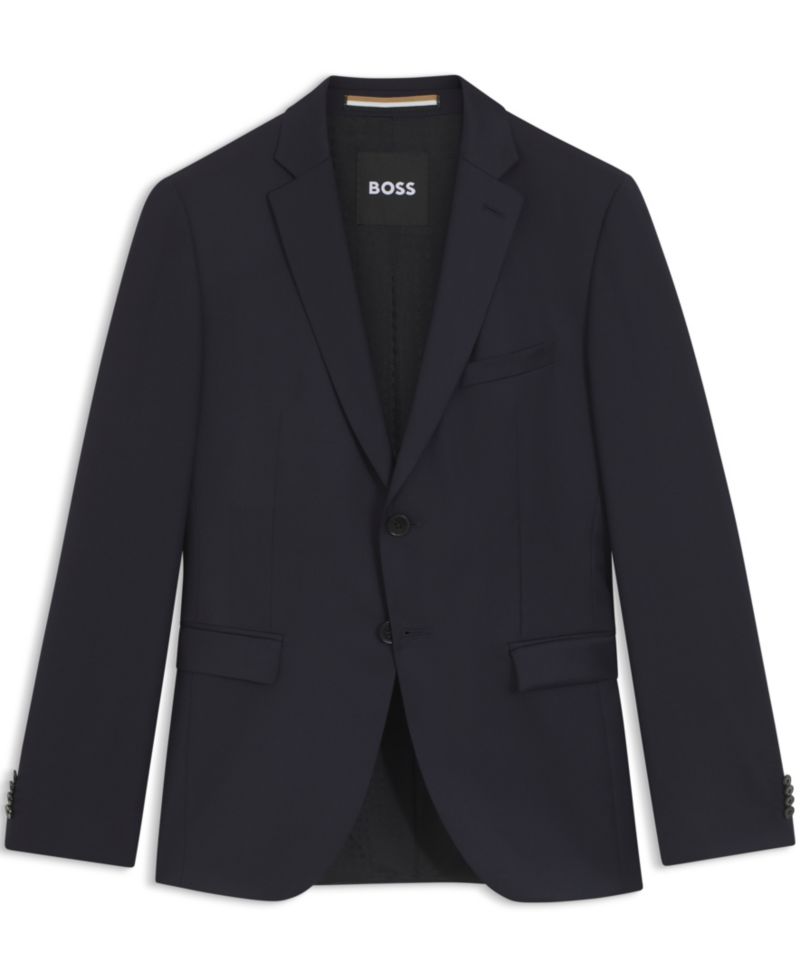Men's Virgin-Wool Extra-Slim-Fit Suit Jacket