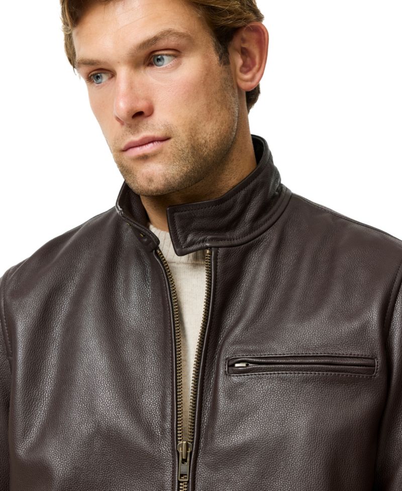 Men's Canvastown Leather Jacket