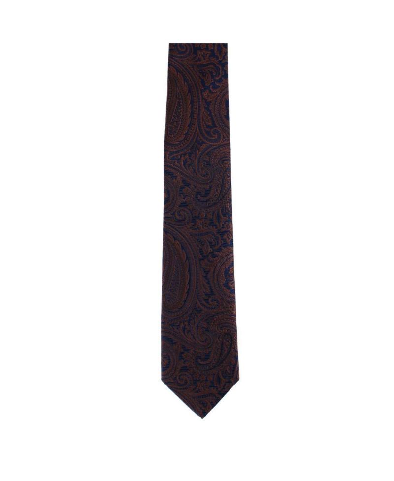 Men's Sobee Paisley Silk Necktie and Pocket Square