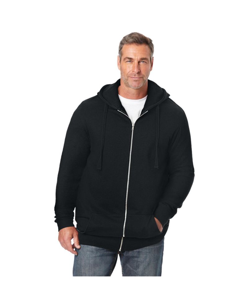 Men's Fleece Zip-Front Hoodie