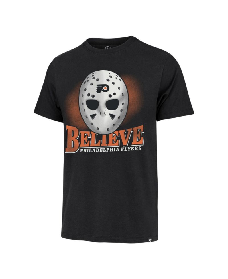 Men's Black Philadelphia Flyers Believe Franklin T-Shirt