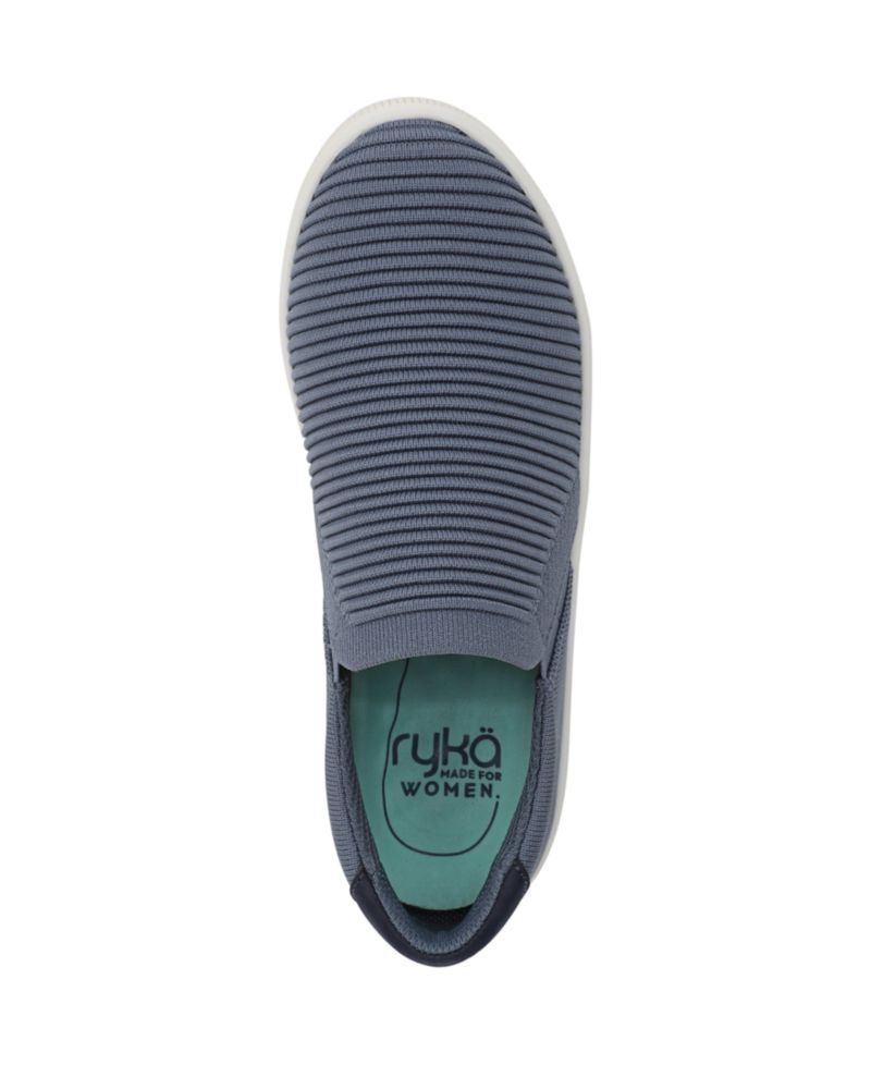 Women's Viv Ease Knit Court Inspired Slip On Sneakers