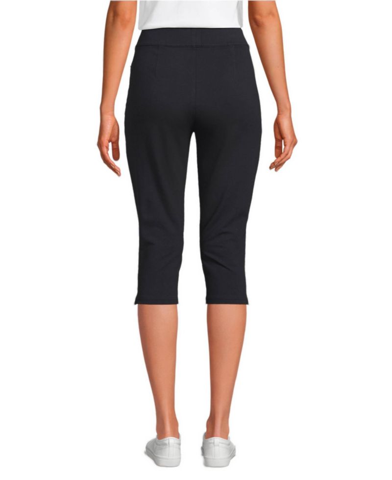 Women's Starfish High Rise Pintuck Capri Pants