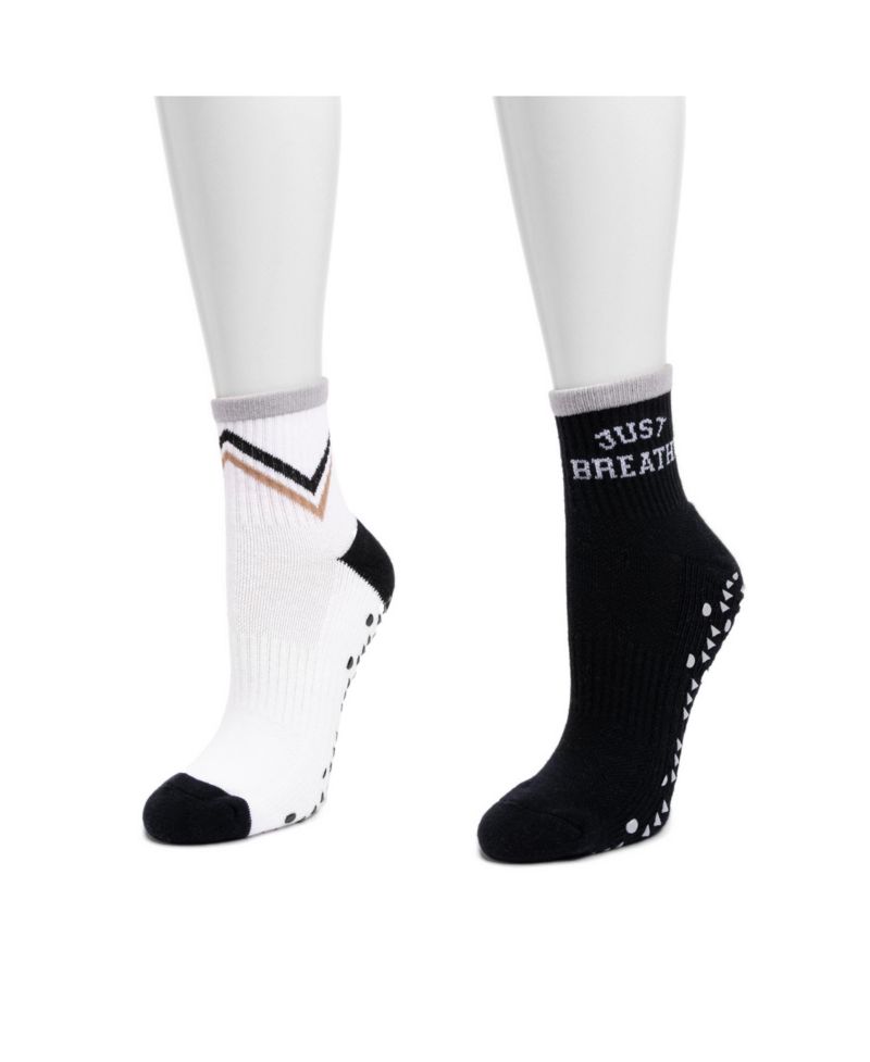 Women's Studio Socks 2 Pair Pack Quarter Crew