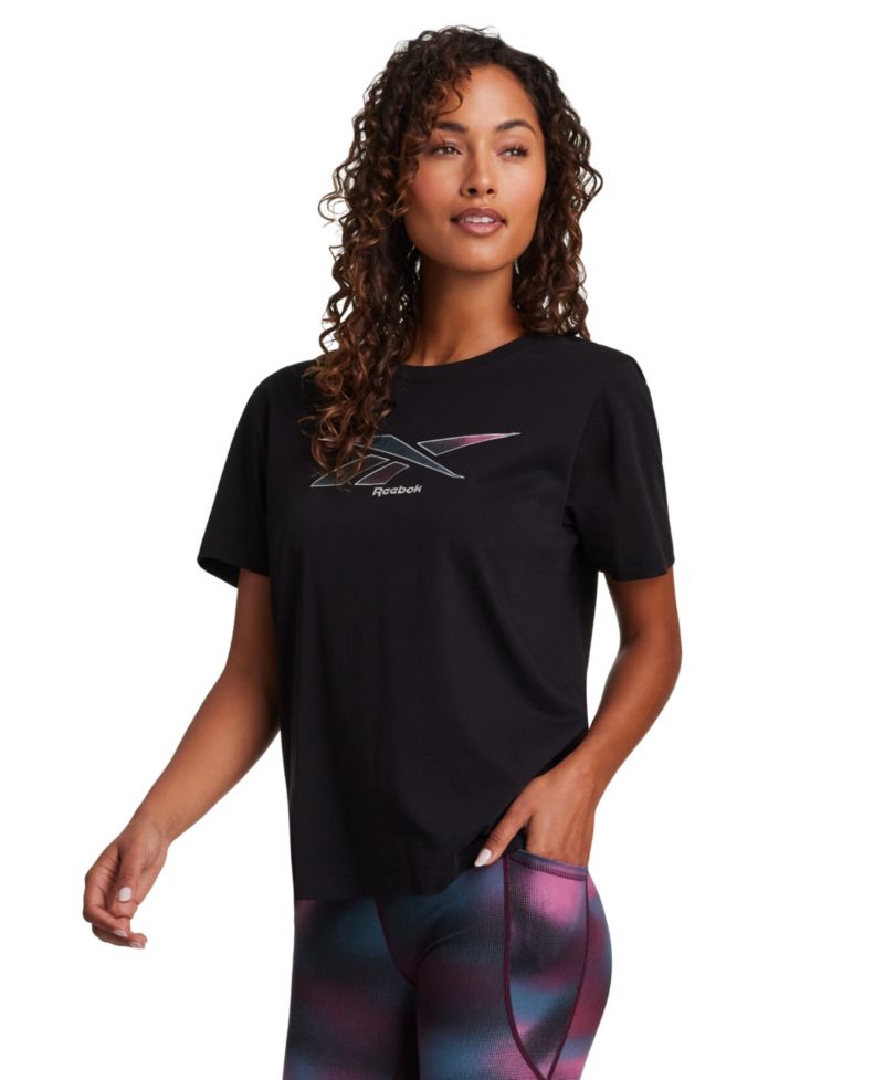 Women's Vector Graphic Crewneck T-Shirt