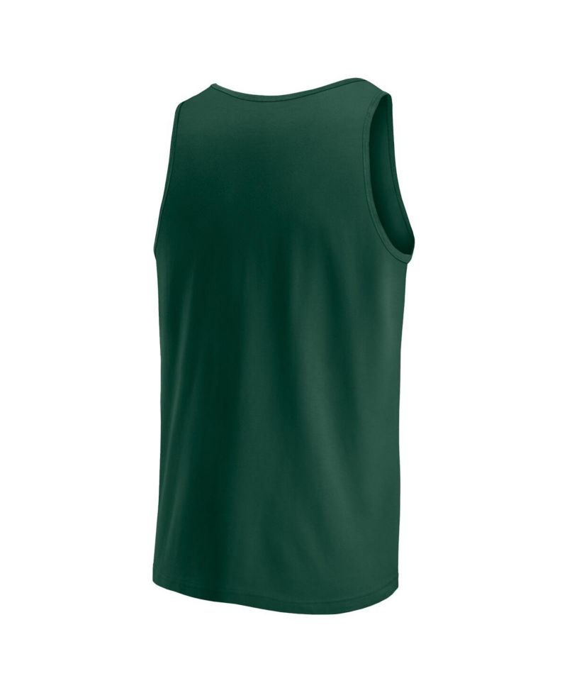 Men's Hunter Green Milwaukee Bucks Wild Game Tank Top