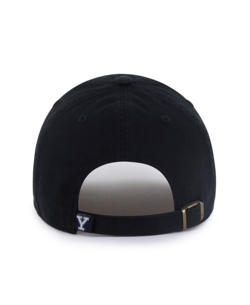 Men's '47 Black Yale Bulldogs Clean Up Adjustable Hat