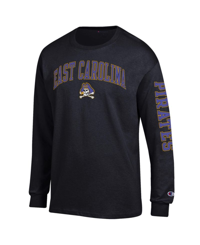 Men's East Carolina Pirates Screen-Print Long-Sleeve T-Shirt