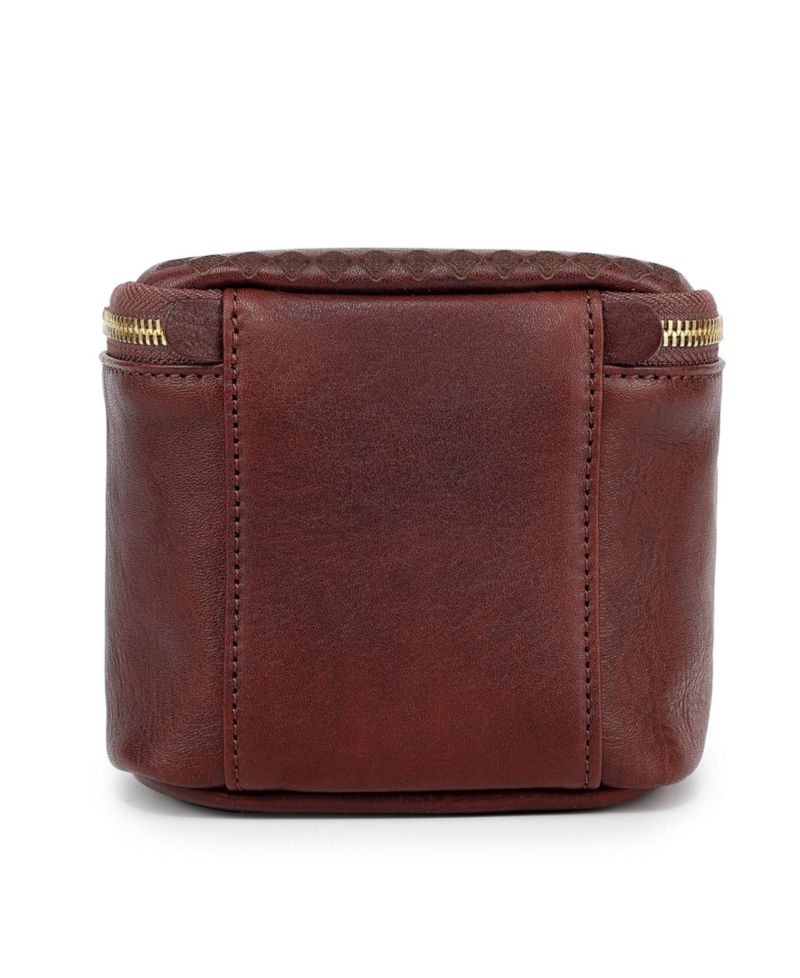 Celosia Cube Leather Jewelry Case