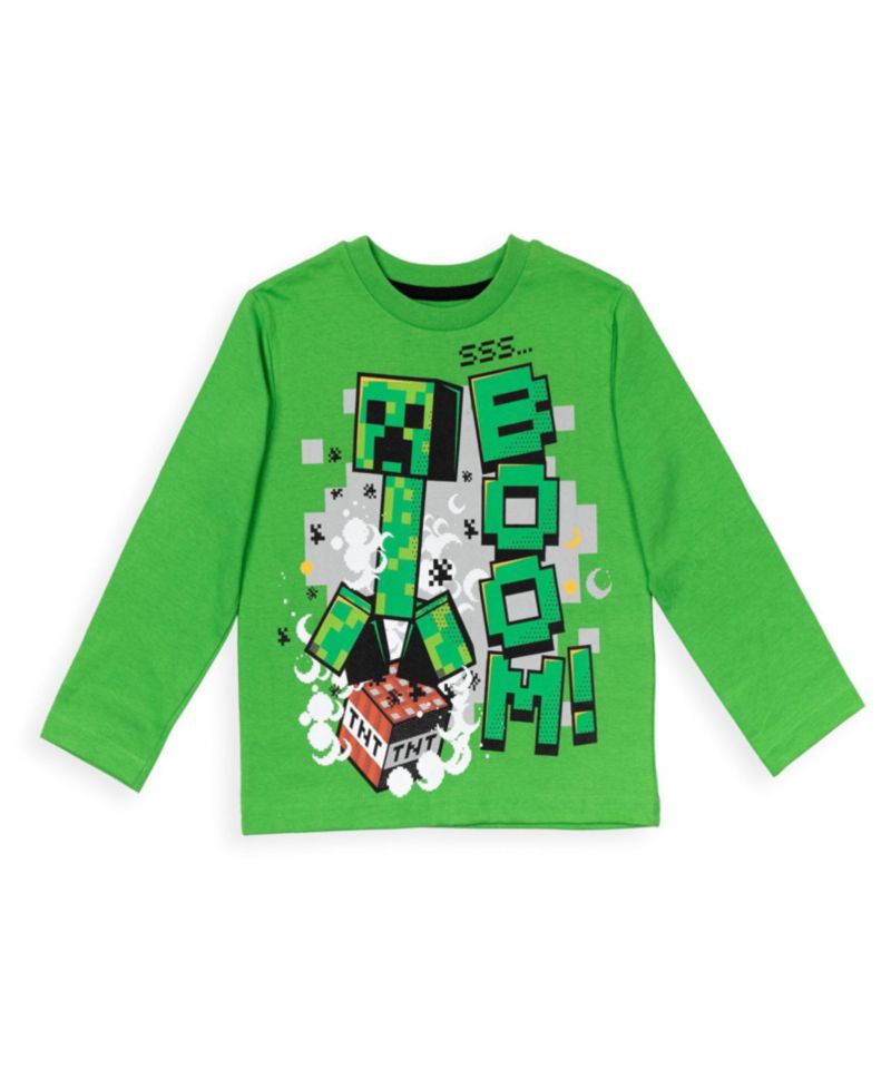 Boys Mobs 2 Pack Long Sleeve Graphic T-Shirt [SizeDescription1]