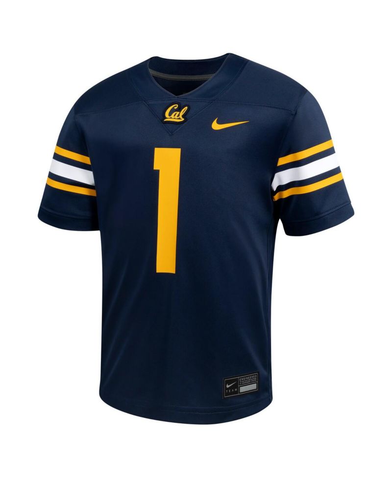 Big Boys and Girls 1 Navy Cal Bears Untouchable Football Jersey