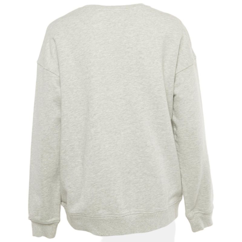 Women's X H&m X Disney Grey Mickey Embroidered Cotton Sweatshirt
