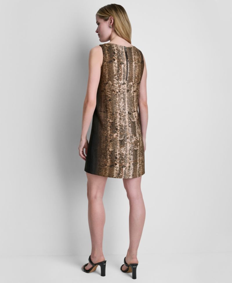 Women's Sleeveless Printed Dress