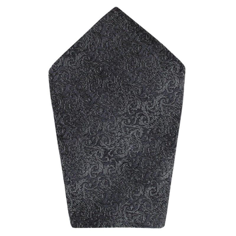 Men's Esteban Scrolling Vines Silk Necktie and Pocket Square Bundle
