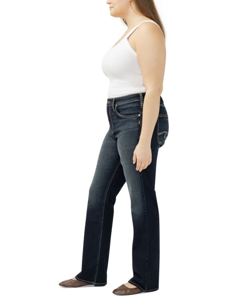 Plus Size Avery High Rise Curvy Fit Bootcut Jeans