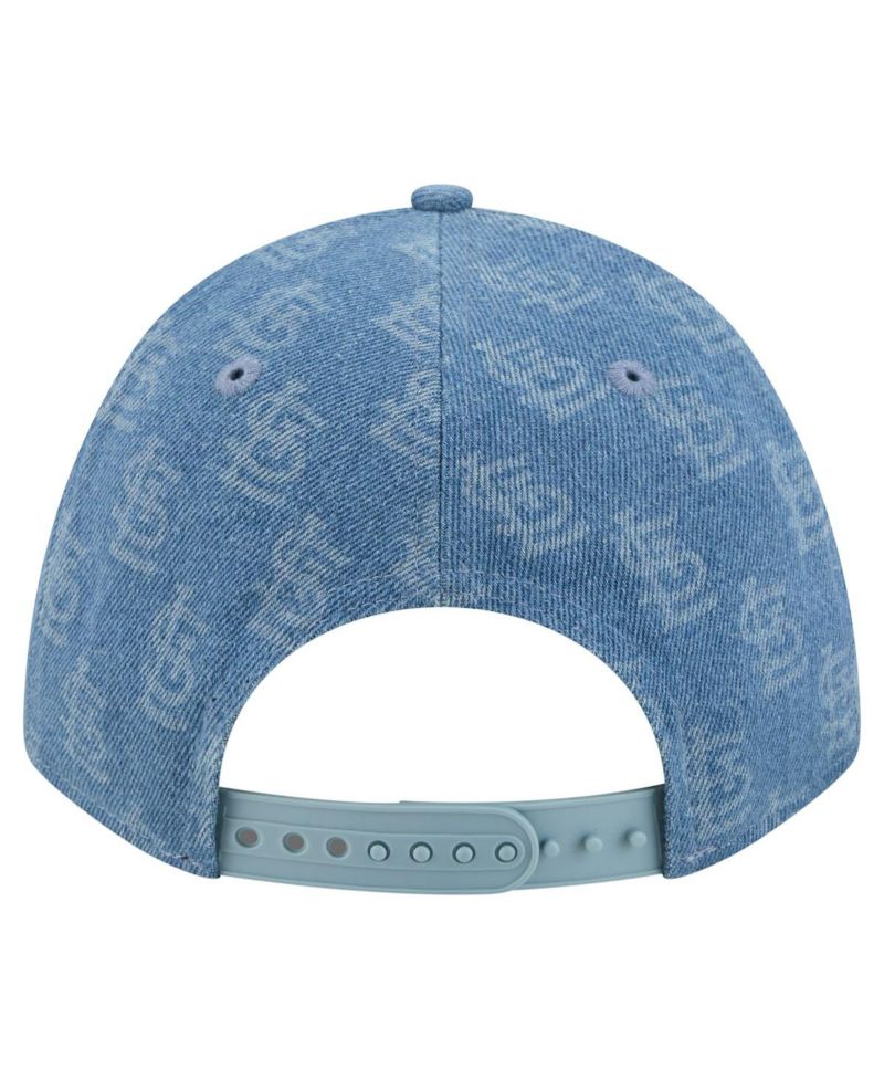 Men's and Women's Denim St. Louis Cardinals A-Frame 9FORTY Adjustable Hat