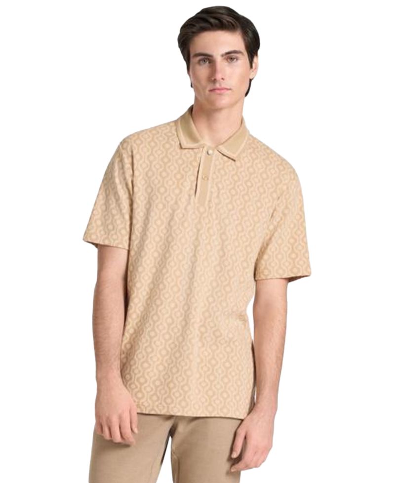Men's Fulham Jacquard Classic-Fit Polo Shirt