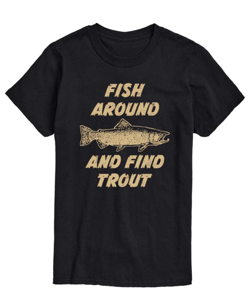 Men's Fish Around Short-Sleeve Graphic T-Shirt