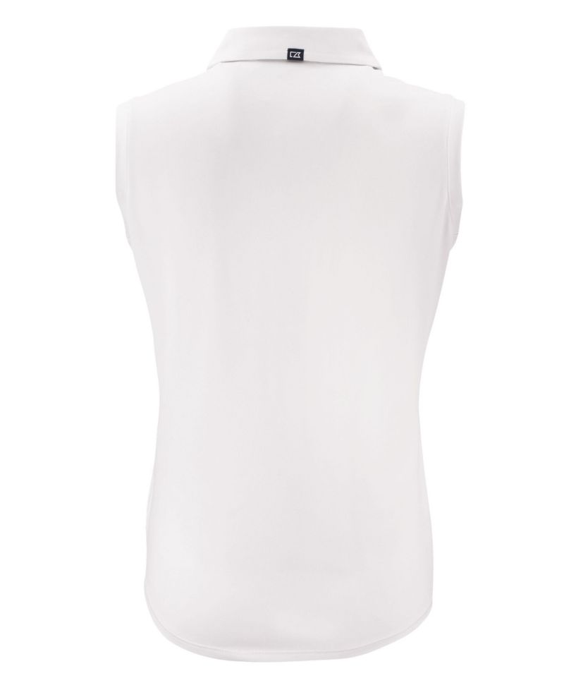 Women's Cutter and Buck Forge Eco Stretch Recycled Sleeveless Polo