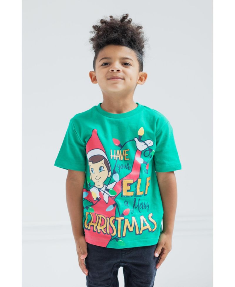 Little Boys The Christmas 2 Pack T-Shirts to
