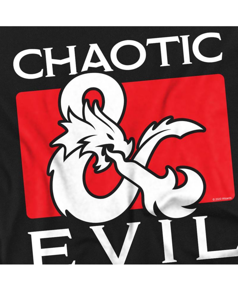 Big & Tall Dungeons And Dragons Chaotic Evil T-Shirt