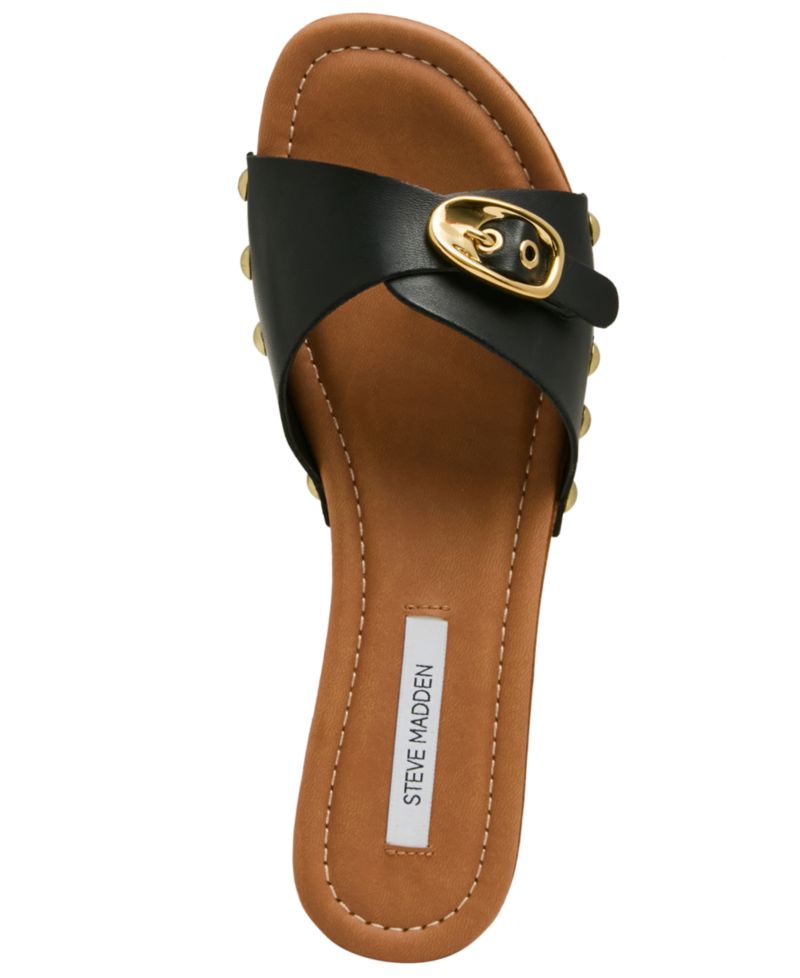 Women's Fredi Wooden Slip-On Slide Sandals
