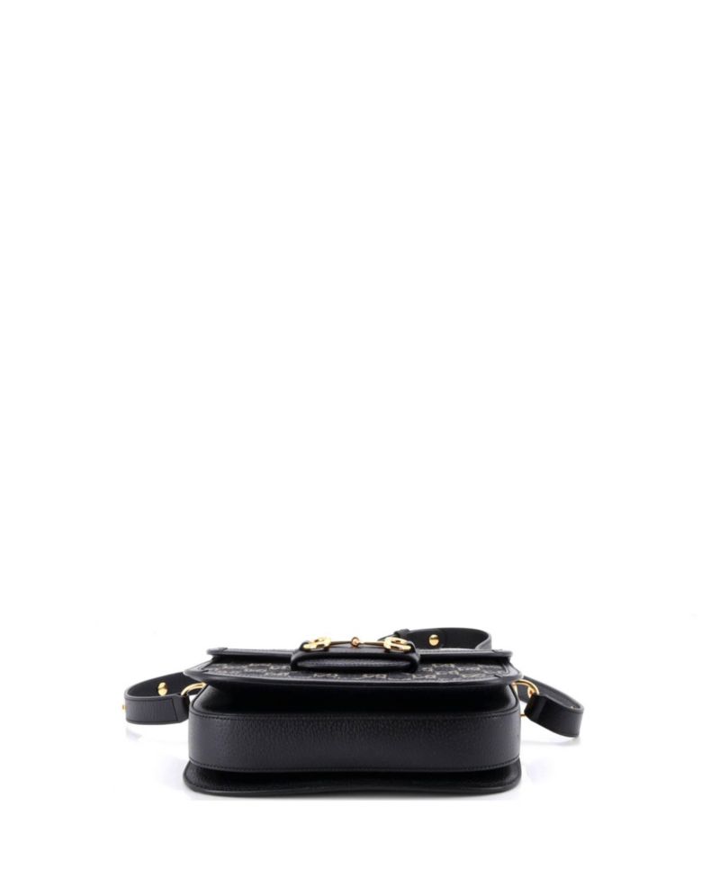 Small Horsebit 1955 Shoulder Bag GG Denim