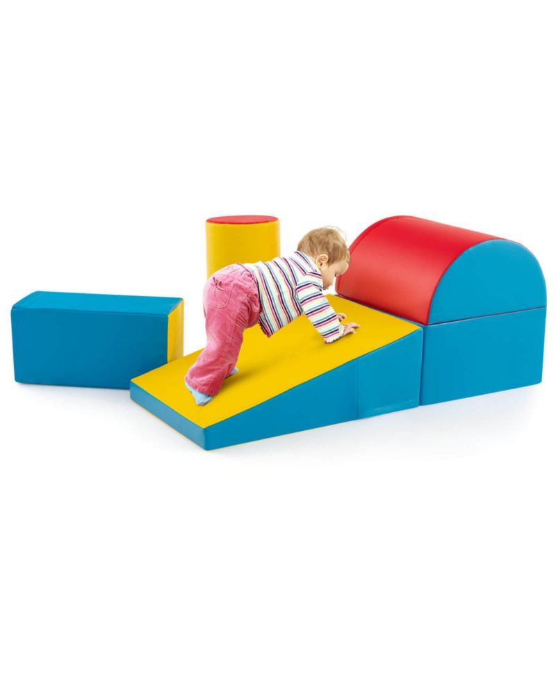 5PCS Kids Climb and Crawl Activity Playset Soft Foam Block Toddler Play Structure