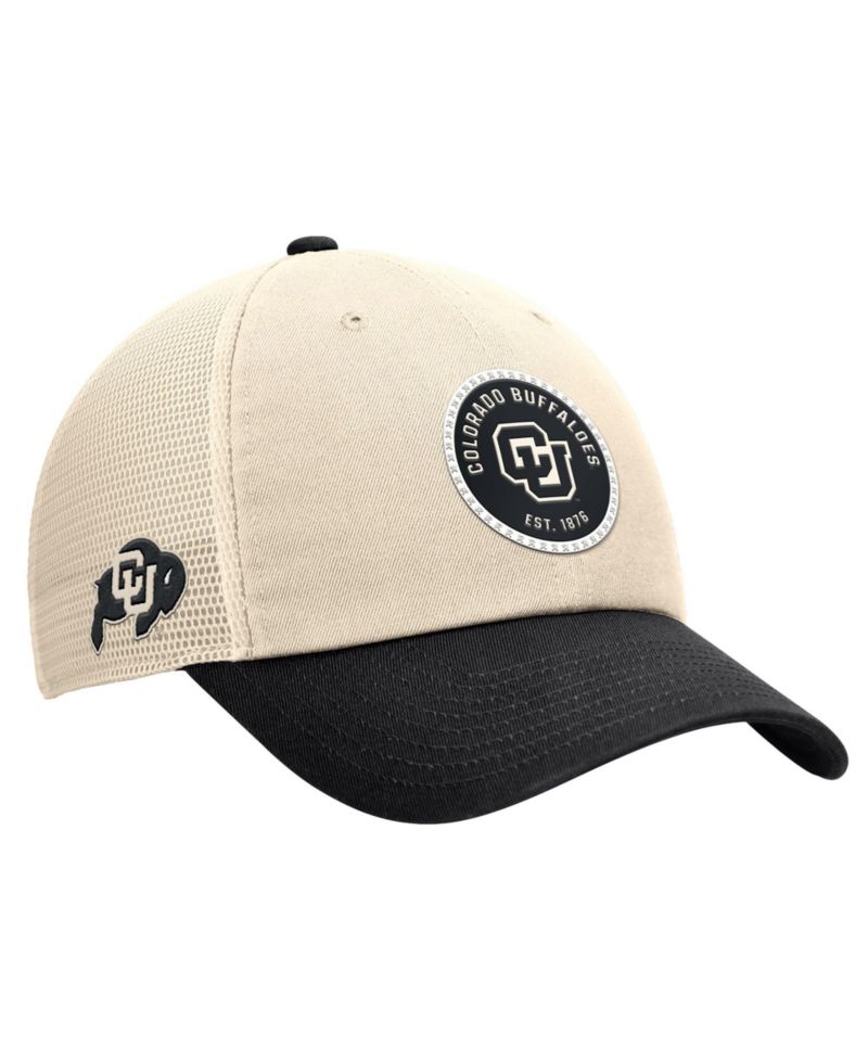 Men's Natural Colorado Buffaloes Club Trucker Adjustable Hat