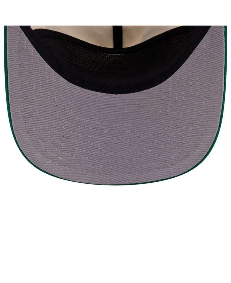 Men's Cream Boston Celtics Layered Patch 19TWENTY Adjustable Hat