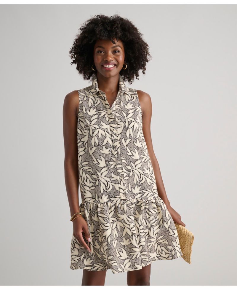 Women's Linen Blend Sleeveless Amara Dress