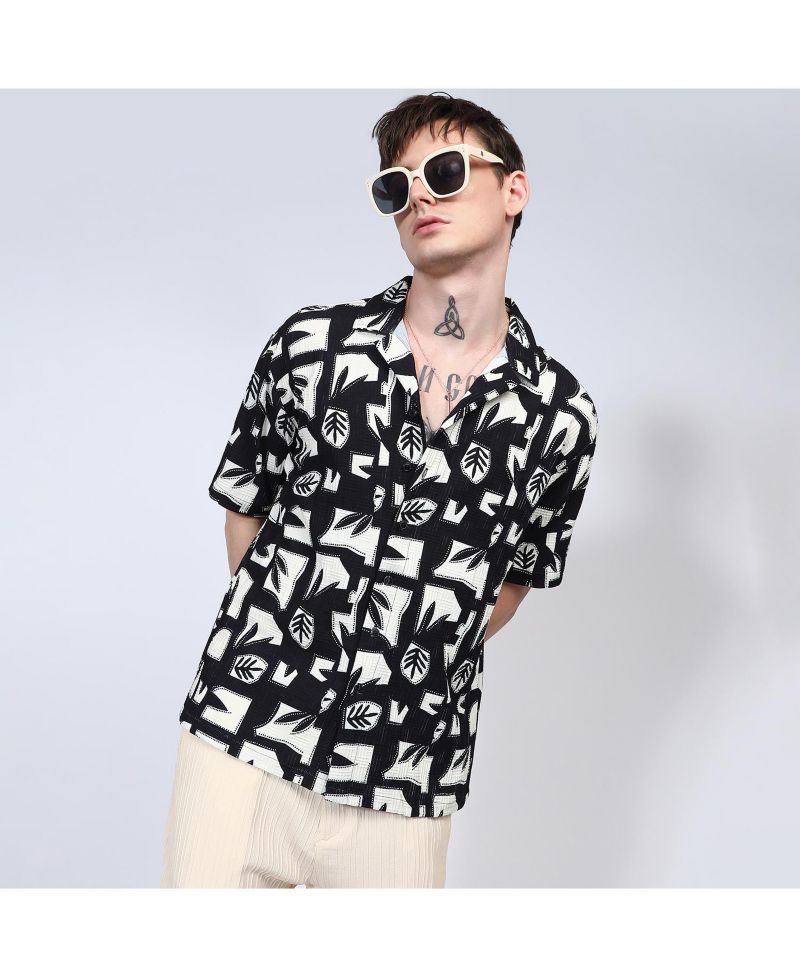 Men's Pleat-Creased Shirt