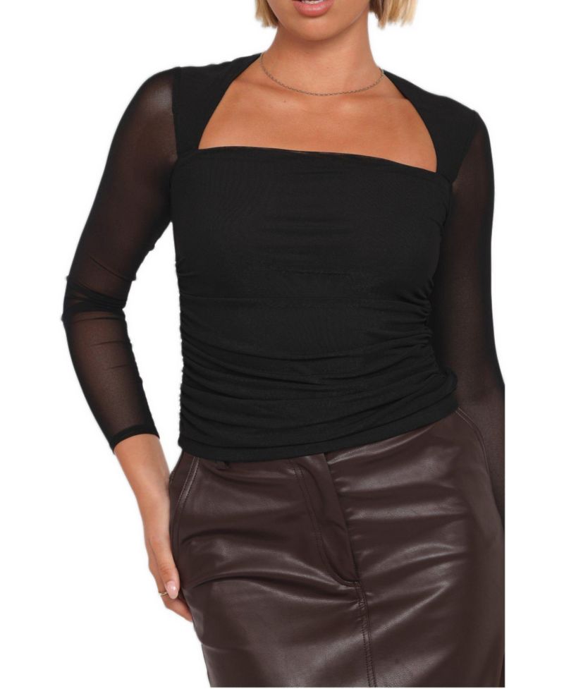 Women's Cerys Mesh Long-Sleeve Top