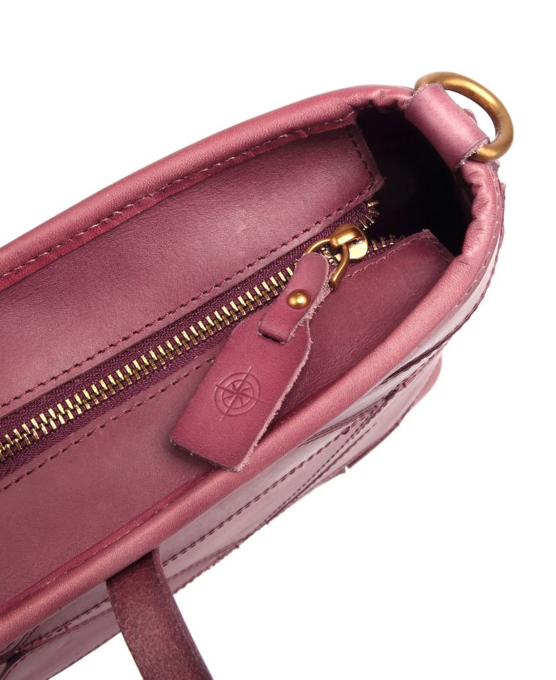 Women's Genuine Leather Prism Tote Bag