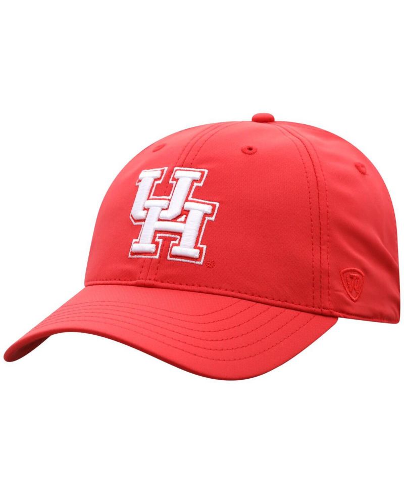 Men's Red Houston Cougars Victory Trainer Adjustable Hat