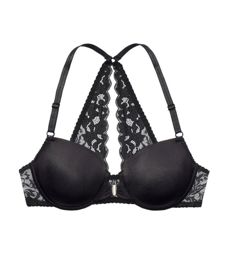Women's Front Clasp Lightly Padded T-Shirt Bra