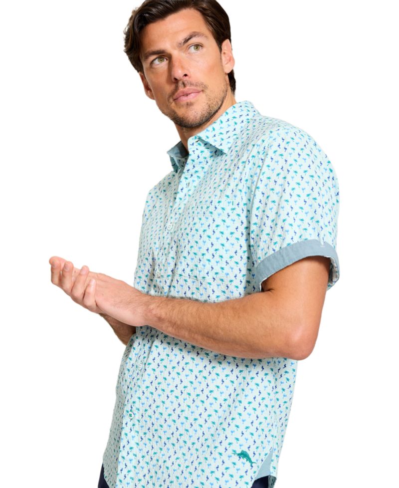 Men's Nova Wave Flock Short-Sleeve Shirt