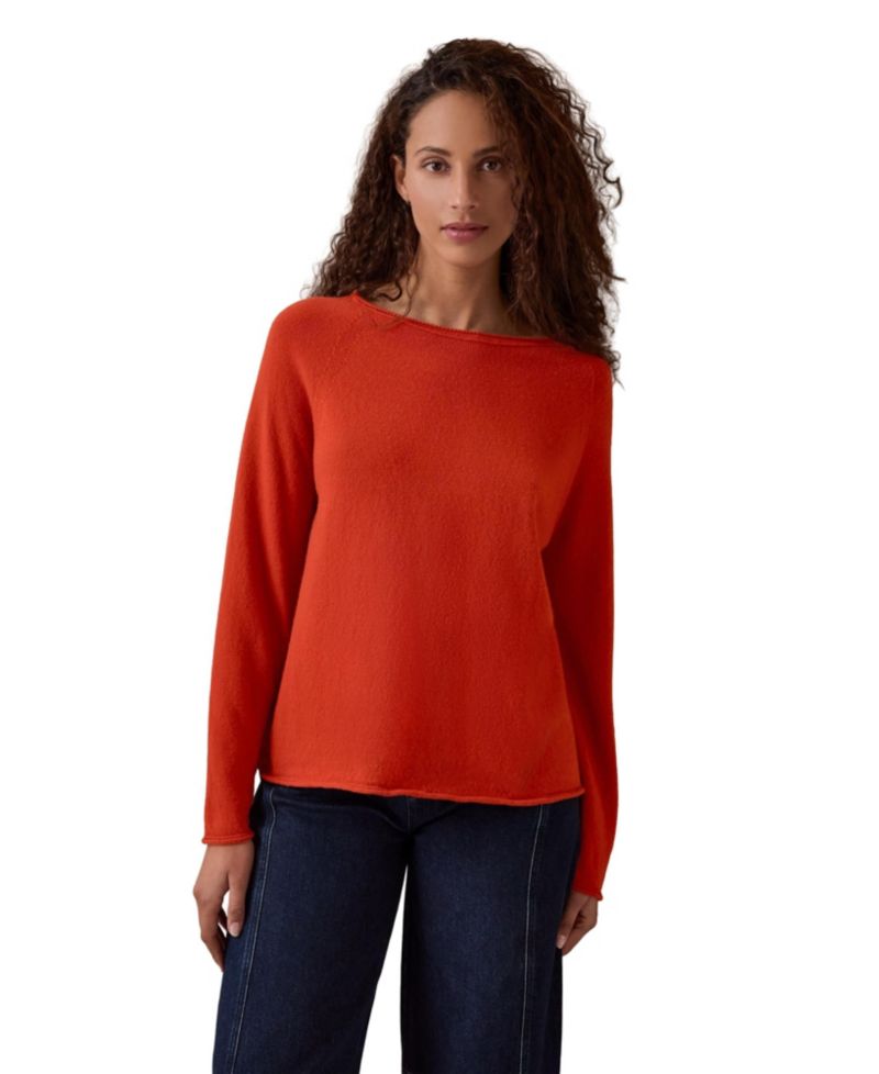 Women's Supersoft Essential Geelong Wool Boat Neck Sweater