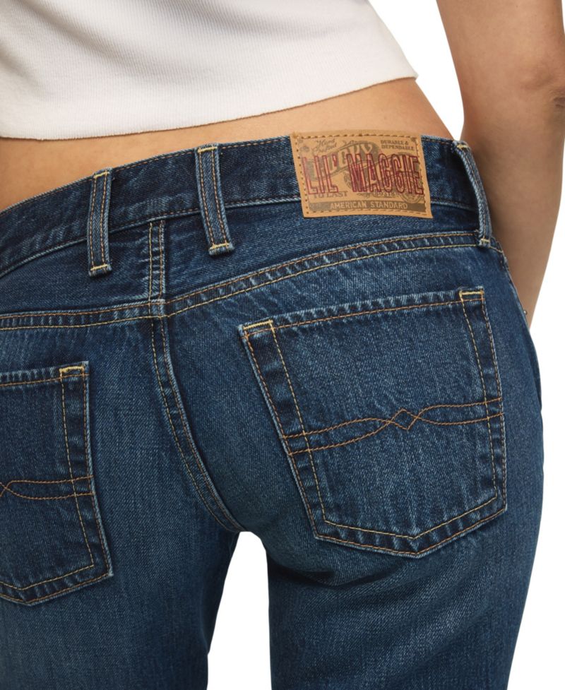 Women's Lil Maggie Ultra Low Rise Flare Jeans