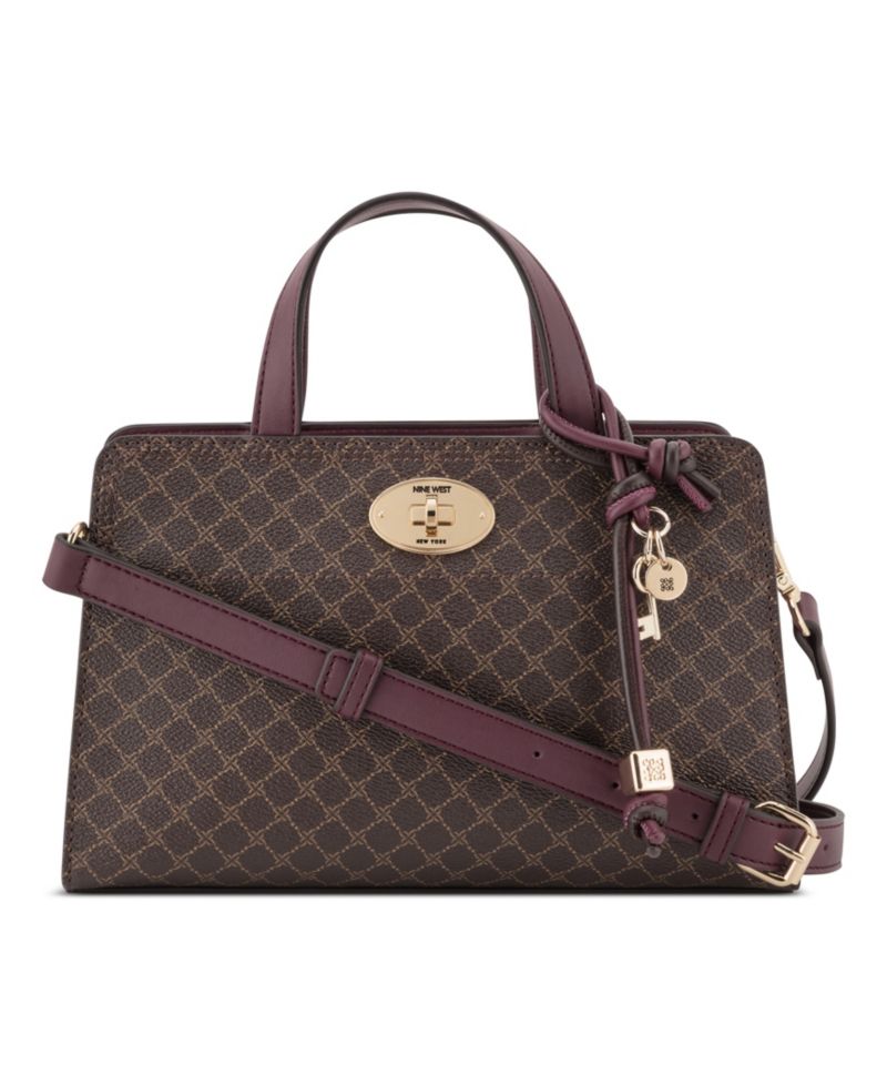 Khora Small Top Handle Satchel Handbag