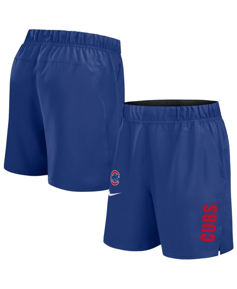 Men's Royal Chicago Cubs Woven Victory Performance Shorts