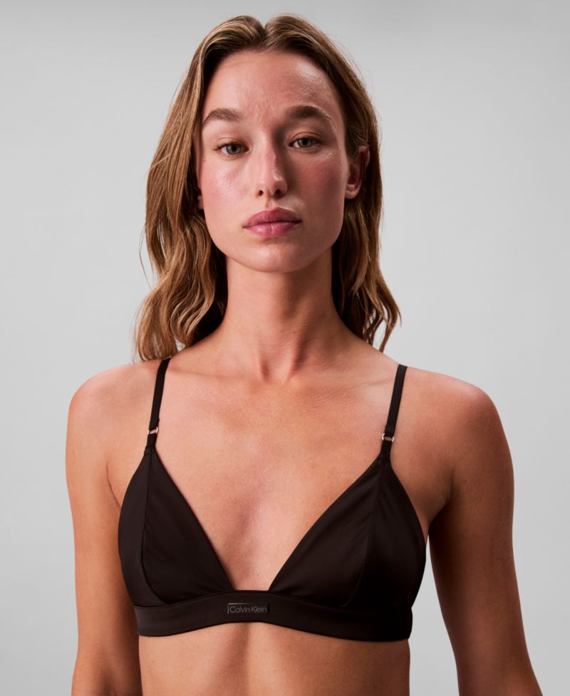 Women's Signature Satin Unlined Triangle Bra QF8392