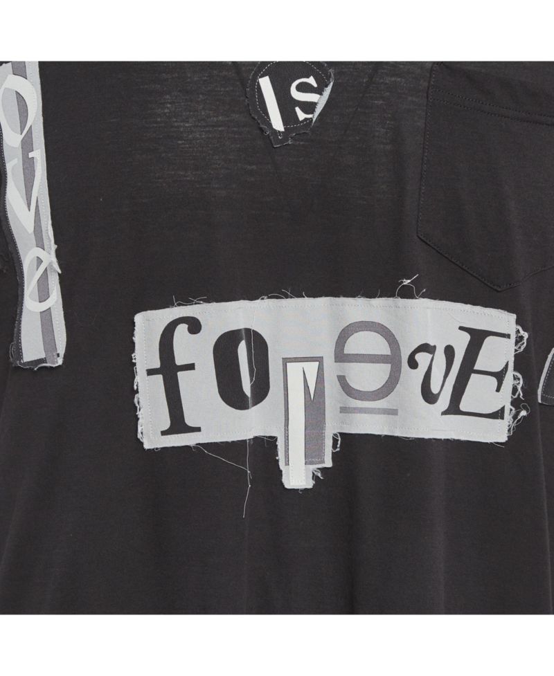 Men's Jersey Patchwork T-Shirt