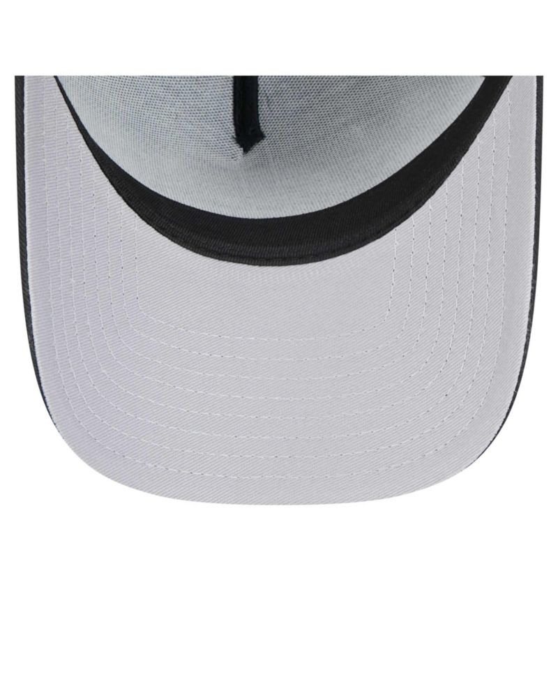 Men's Black Los Angeles Angels 9FORTY A-Frame Adjustable Hat
