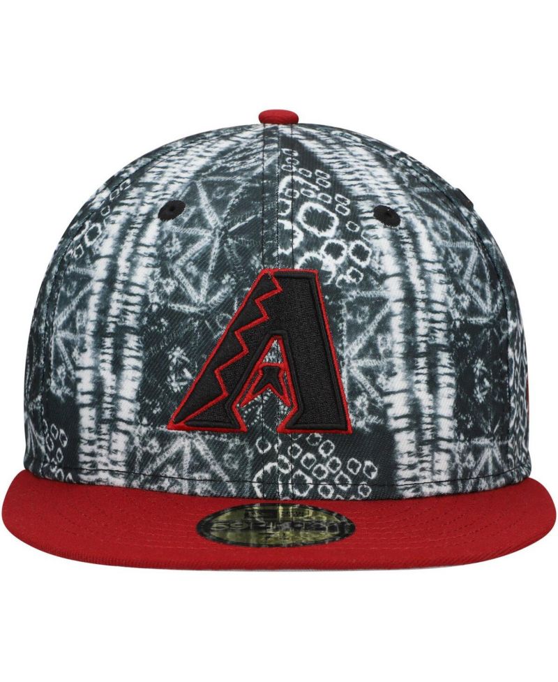 Men's Black Arizona Diamondbacks Sands 59FIFTY Fitted Hat