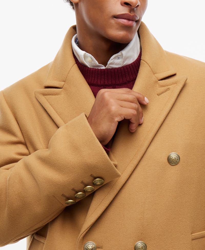 Men's American Icons Classic Double-Breasted Peacoat