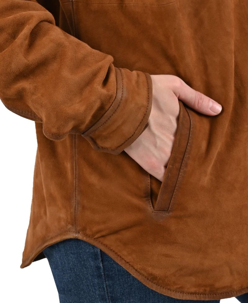 Women's Goat Suede Jacket