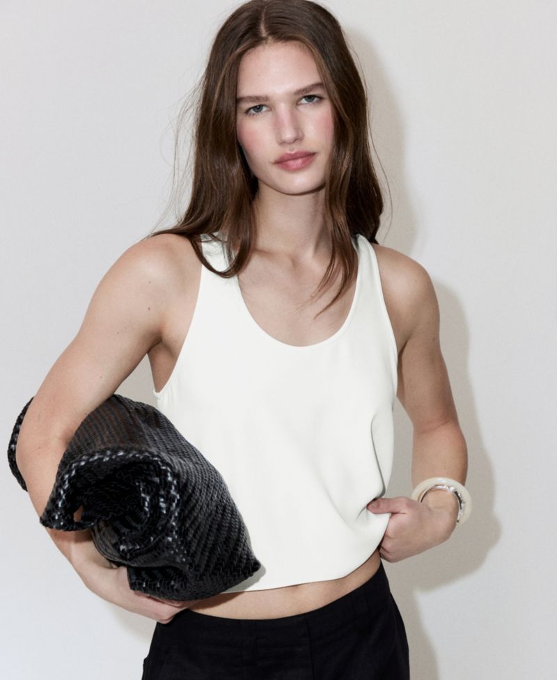 Women's Flowy Crop Top